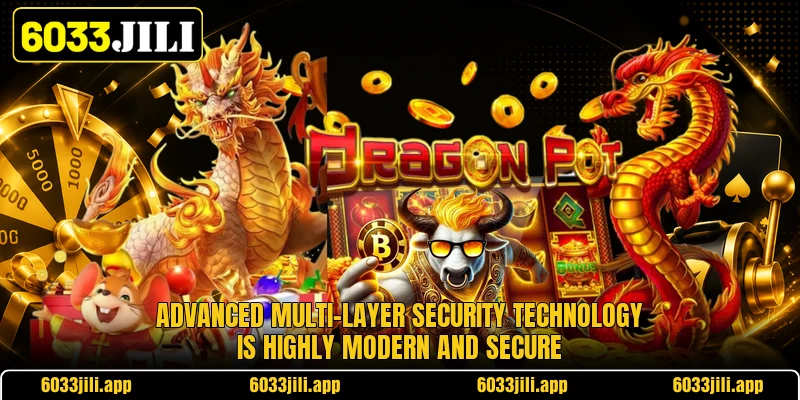 Advanced multi-layer security technology is highly modern and secure