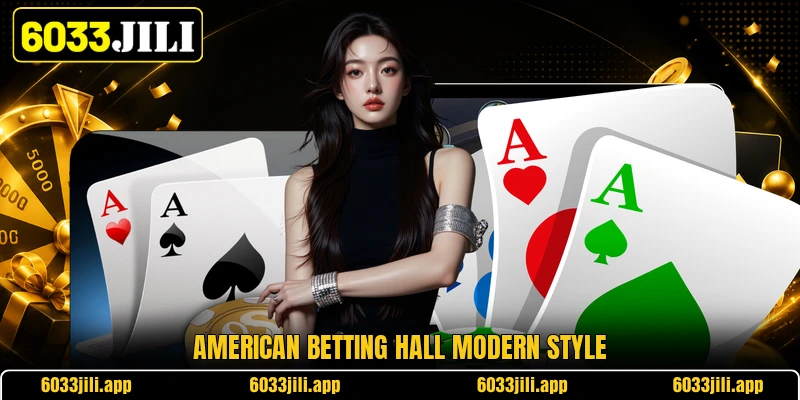 American betting hall modern style