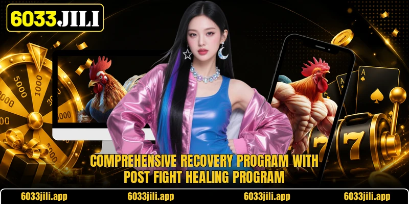 Comprehensive recovery program with post fight healing program