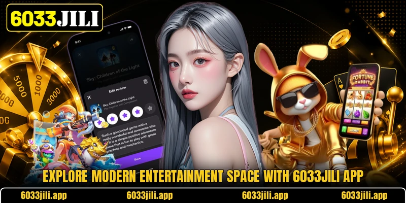 Explore modern entertainment space with 6033jili app