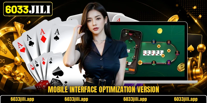 Mobile interface optimization version