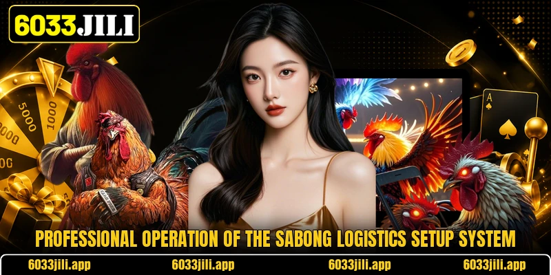 Professional operation of the sabong logistics setup system