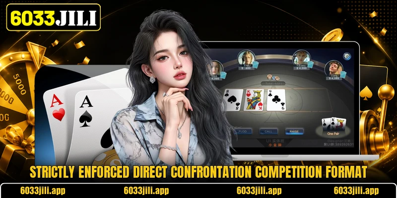 Strictly enforced direct confrontation competition format