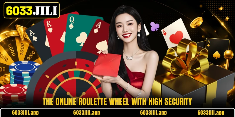 The online roulette wheel with high security
