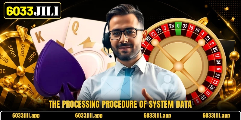The processing procedure of system data