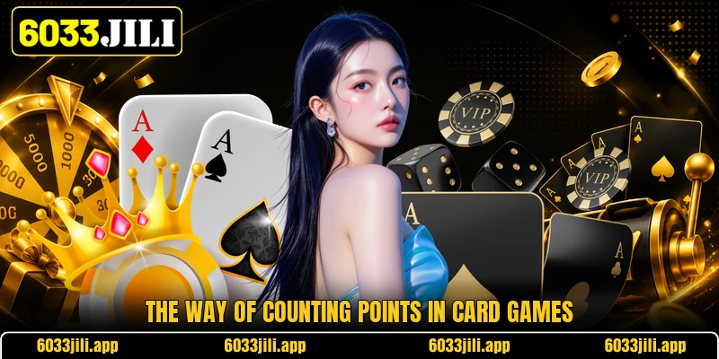 The way of counting points in card games