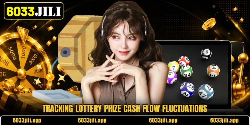 Tracking lottery prize cash flow fluctuations